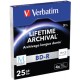 Verbatim  25GB BD-R 3pieza(s) disco blu-ray lectura/escritura (BD) 43827